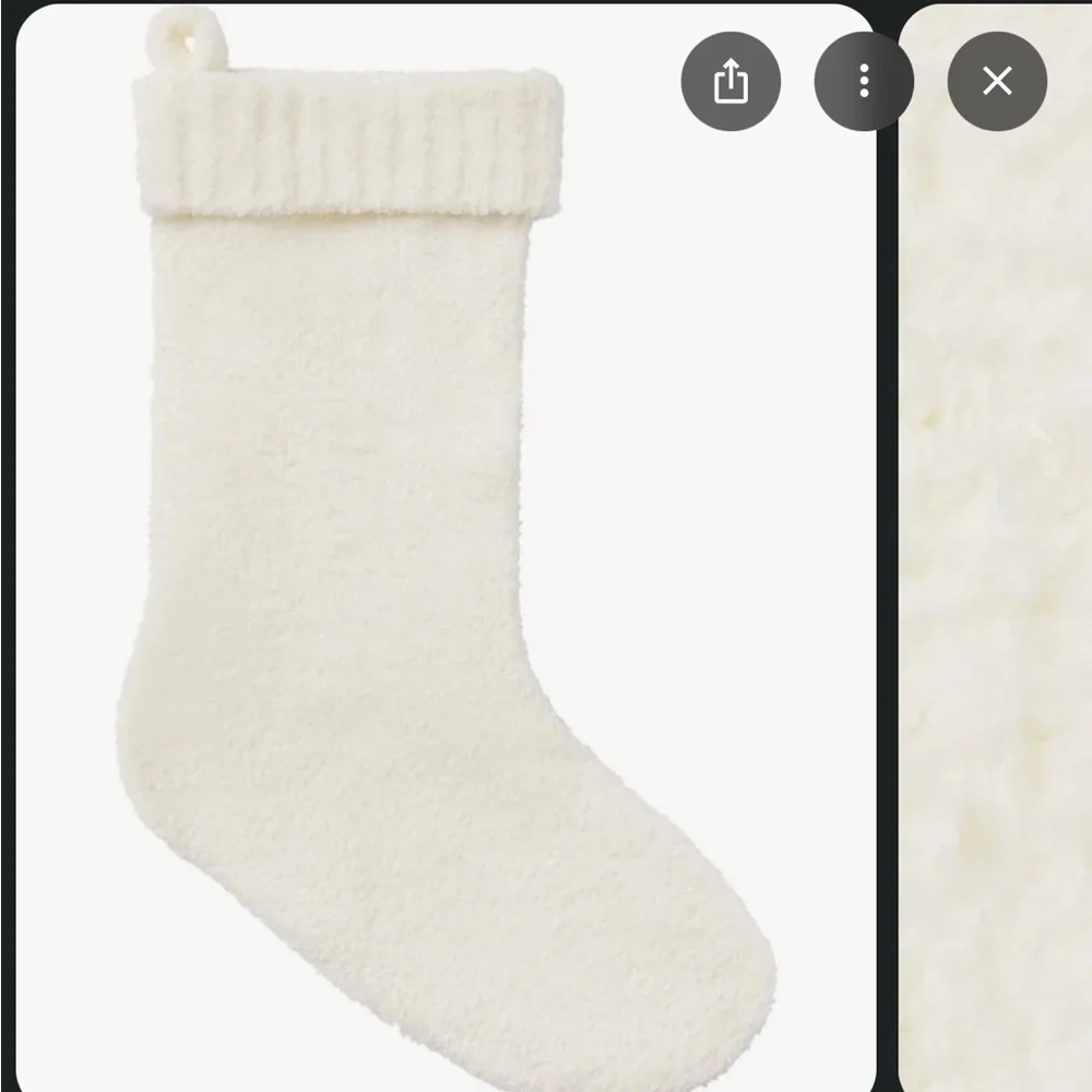 NWTS SKIMS cozy stocking OS ecru - Picture 1 of 4